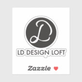 Aangepast vervangen door je Logo Sticker (Vel)