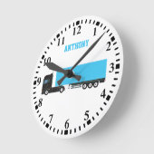 Aangepast vervoer van vrachtwagens met halfaanhang ronde klok (Hoek)