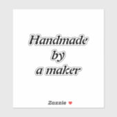 Aangepast verwerkt door Jouw naam Sticker (Vel)