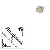 Aangepast verwerkt met persoonlijke naam rubberstempel (Gestempeld)