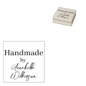 Aangepast verwerkt met persoonlijke naam rubberstempel (Gestempeld)