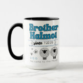 Aangepast verzoek: JW Baptism Gift gepersonaliseer Mok (Links)