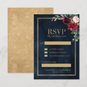 aangepast verzoek RSVP kaartje (Voorkant / Achterkant)