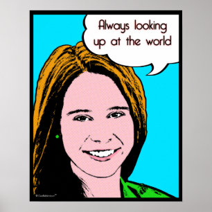 Aangepast verzoek voor cartoon Art Poster