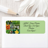 AANGEPAST VERZORGINGSETIKET OF ADRESLABEL ETIKET (Insitu)