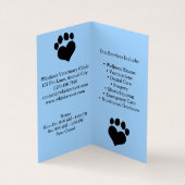 Aangepast Veterinair Visitekaartje met Foto (Binnen)