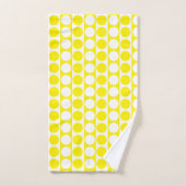 Aangepast vierkant puntpatroon bad handdoek (Handdoek)