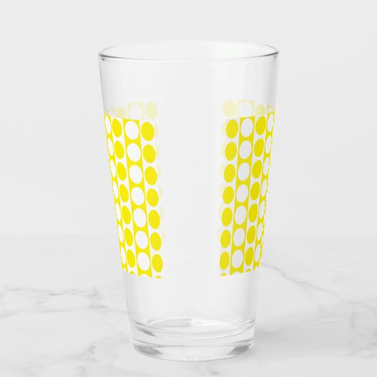 Aangepast vierkant puntpatroon glas (Links)