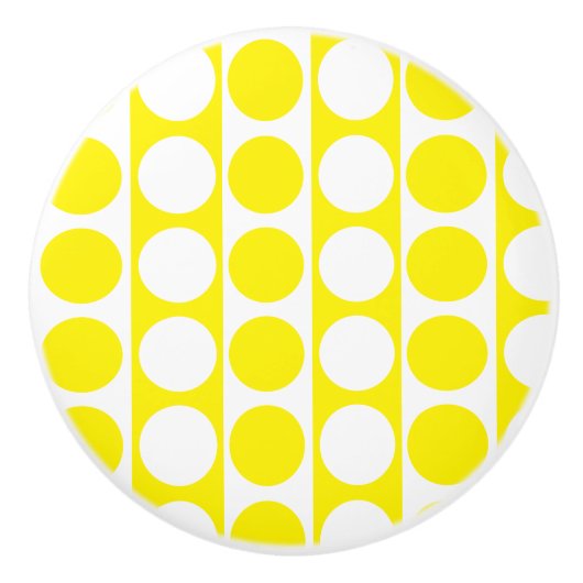 Aangepast vierkant puntpatroon keramische knop (Voorkant)