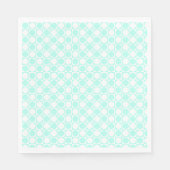 Aangepast vierkant puntpatroon servet (Voorkant)