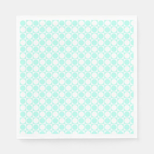 Aangepast vierkant puntpatroon servet (Voorkant)