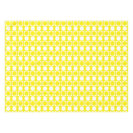 Aangepast vierkant puntpatroon tafelkleed (Voorkant (Horizontaal))