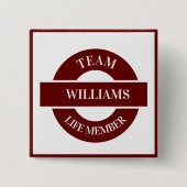 Aangepast Vierkante Button 5,1 Cm (Voorkant)