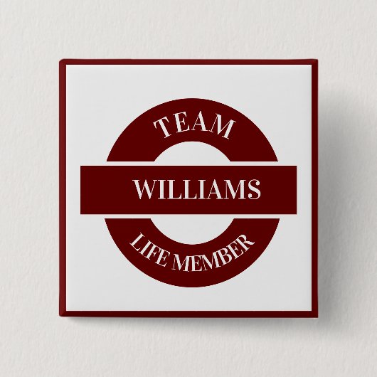 Aangepast Vierkante Button 5,1 Cm (Voorkant)