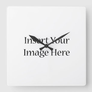 Aangepast Vierkante Klok