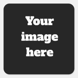 Aangepast Vierkante Sticker