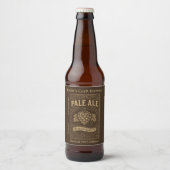 Aangepast Vintage Pale Ale Fleslabel Sticker (Voorkant)