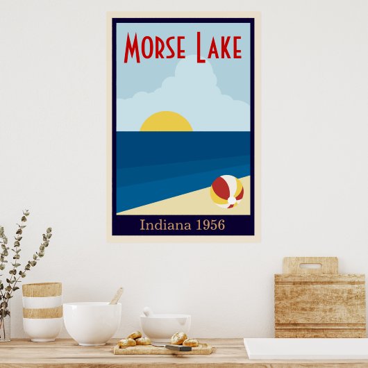 Aangepast Vintage Poster (Keuken)