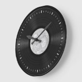 Aangepast vinylrecord fake grote klok (Hoek)