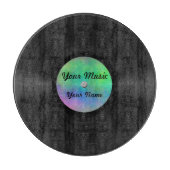 Aangepast vinylrecord fake snijplank (Voorkant)