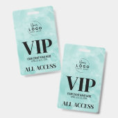 Aangepast VIP All Access-evenement Badge (Voor- en achterkant)