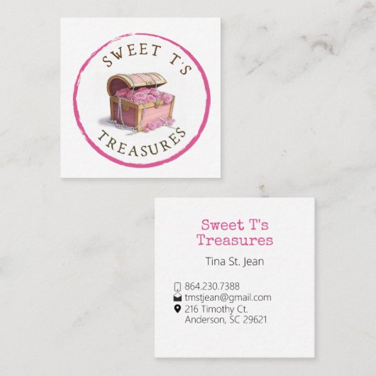 Aangepast Visitekaartje (Voorkant / Achterkant)