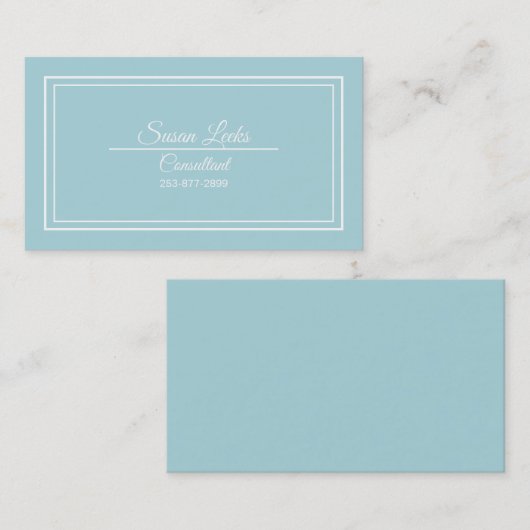 Aangepast Visitekaartje (Voorkant / Achterkant)