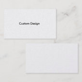 Aangepast Visitekaartje (Voorkant / Achterkant)