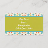 Aangepast Visitekaartje (Achterkant)