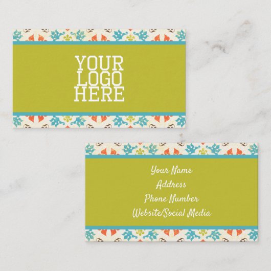 Aangepast Visitekaartje (Voorkant / Achterkant)