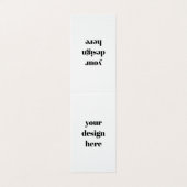 Aangepast Visitekaartje (Buitenkant ongevouwen)