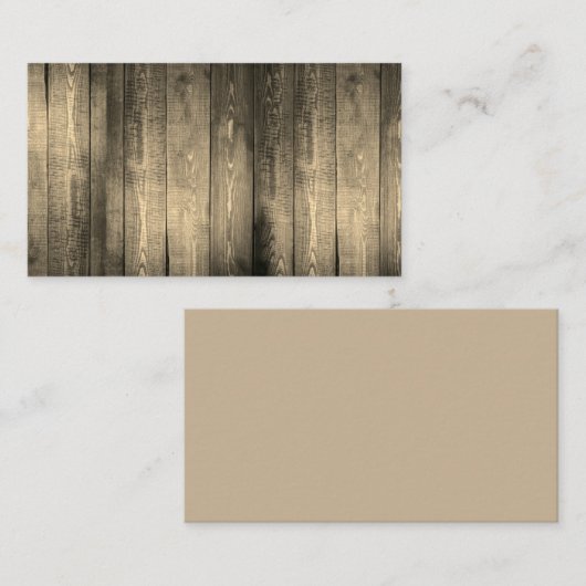 Aangepast Visitekaartje (Voorkant / Achterkant)