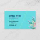 Aangepast Visitekaartje (Achterkant)