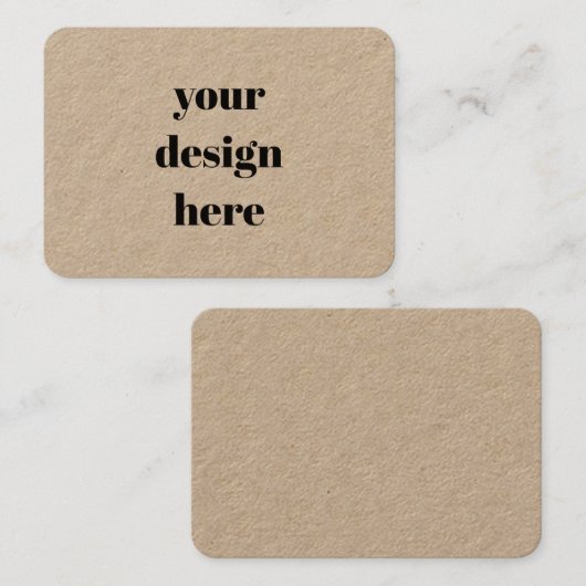 Aangepast Visitekaartje (Voorkant / Achterkant)