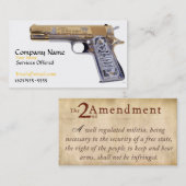 Aangepast Visitekaartje 1911 (Voorkant / Achterkant)