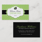 Aangepast Visitekaartje bevestigen (Voorkant / Achterkant)