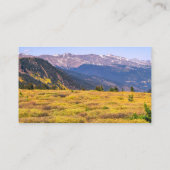 aangepast visitekaartje fotokunst in berglandschap (Achterkant)