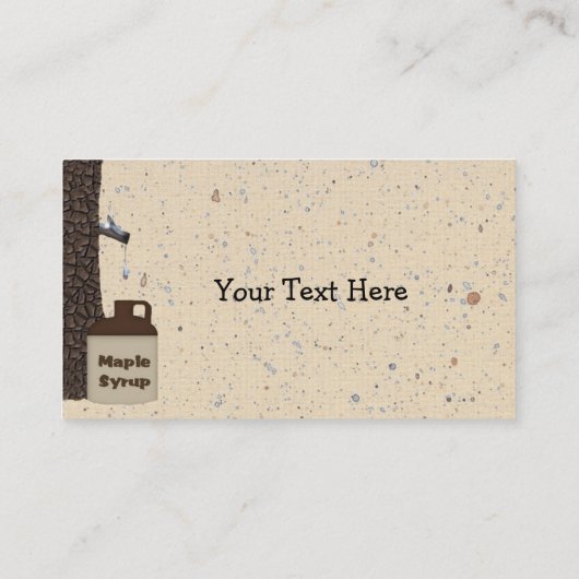 Aangepast Visitekaartje met een mappentriem (Achterkant)