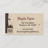 Aangepast Visitekaartje met een mappentriem (Voorkant)