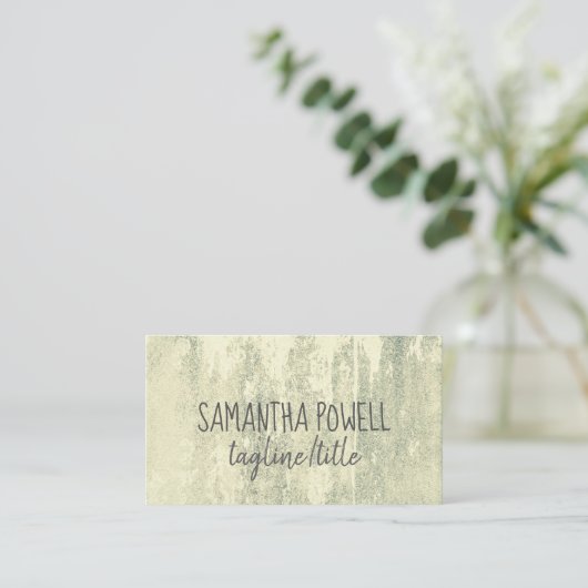 aangepast visitekaartje met noodgedwongen stijl, d (Staand voorkant)