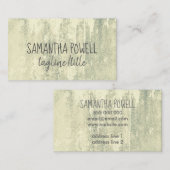 aangepast visitekaartje met noodgedwongen stijl, d (Voorkant / Achterkant)