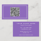 Aangepast Visitekaartje met QR Code Scan Info (Voorkant / Achterkant)