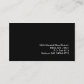 Aangepast Visitekaartje onroerend goed (Achterkant)