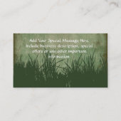 Aangepast Visitekaartje, Ontwerp Online Groene Eco Visitekaartje (Achterkant)