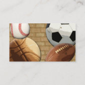 Aangepast Visitekaartje, Ontwerp Online Sport Them Visitekaartje (Achterkant)