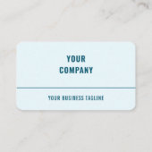 Aangepast Visitekaartje - Persoonlijk - Twee kleur (Achterkant)