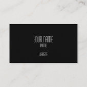 Aangepast visitekaartje producent (Premium Papier) (Achterkant)