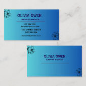 Aangepast Visitekaartje | Professioneel en stijlvo (Voorkant / Achterkant)