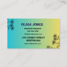 Aangepast Visitekaartje | Professioneel en stijlvo