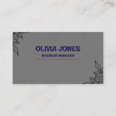 Aangepast Visitekaartje | Professioneel en stijlvo (Achterkant)